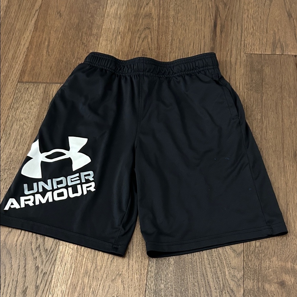 Under Armour Kids Black Athletic Shorts